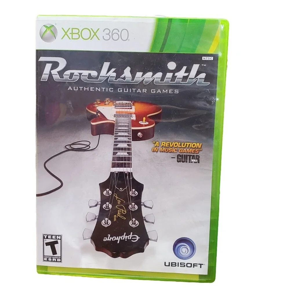 Rocksmith (Microsoft Xbox 360, 2011) Game Only No Cable